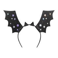 Bandolete de morcego holográfica - PartyDeco