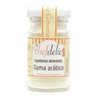 Goma-arábica em pó 35 gr - Chefdelice