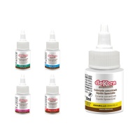 Corante líquido sem corantes Azofree em 30 ml - Dekora