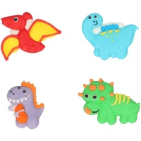 Figuras de açúcar Happy Dino - 8 unidades