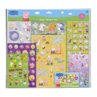 Conjunto de autocolantes Peppa Pig