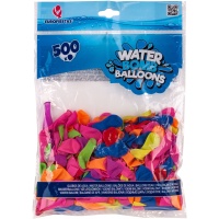 Balões de água coloridos - 500 unidades