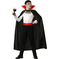 Fato de vampiro de t-shirt branca para criança