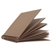 Álbum de recortes kraft 21 x 20 cm - Artis decor - 1 unid.