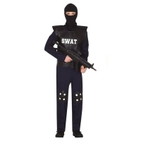 Fato de polícia da equipa Swat Junior