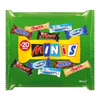 Mistura de mini chocolates - 20 chocolates