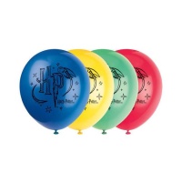 Balões coloridos Harry Potter 30.4cm - 8 peças