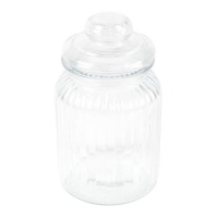 Frasco transparente de 1000 ml - DCasa