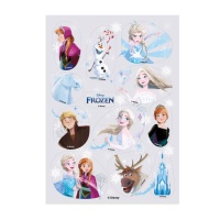 Frozen II Zero bolachas comestíveis recortadas - Dekora - 12 peças