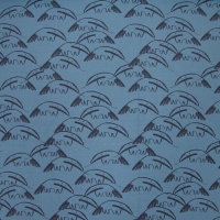Tecido jersey de algodão AW texturas Anteater - Katia