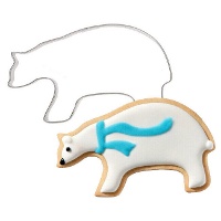 Cortador de Urso Polar de 10 cm - Wilton