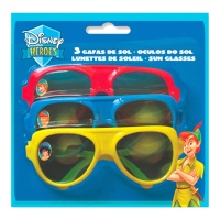 Óculos de sol para crianças com personagens da Disney - 3 unidades