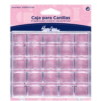 Caixa para bobinas de máquinas de costura - Hemline - 25 cavidades