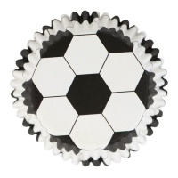 Cápsulas Cupcake Futebol - PME - 30 unid.