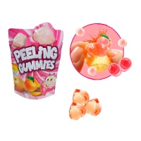 Gelatina de pêssego de 130 gr - Peeling Gummies - 1 unidade
