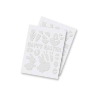 Autocolantes de espuma 3D Páscoa - 2 folhas