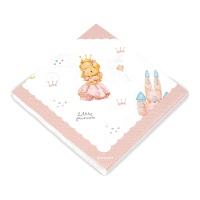 Guardanapos Little Princess de 16,5 x 16,5 cm - 12 unidades