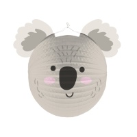 Lanterna Koala decorativa 25 cm - 1 peça