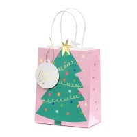 Saco de oferta para abeto de Natal 20,5 x 14 x 8 cm