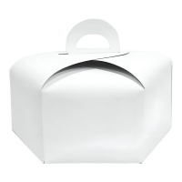 Caixa para bolos hexagonal 23,3 x 23,3 x 10 cm