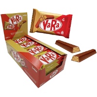 Barra de wafer com creme de biscoito speculoos e cobertura de chocolate de 35 gr - 24 unidades