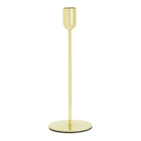 Suporte para velas dourado 22 cm - 1 peça