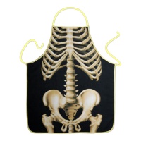 Avental do esqueleto