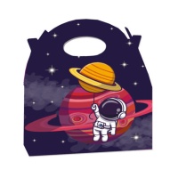 Caixa de cartão Astronauta - 12 unid.