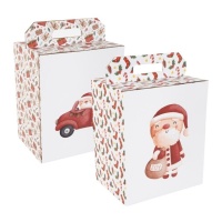 Caixa de Natal Cute Batch 34,5 x 28 x 21 cm - 1 unid.