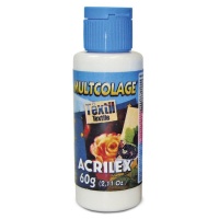Cola adesiva para decoupage têxtil - Acrilex - 60 g