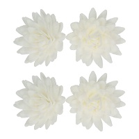 Hóstias de flor de Áster branca de 5,5 cm - FunCakes - 14 cm