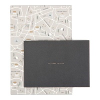 Folhas com envelopes para mapa de acampamento - 6 pcs.