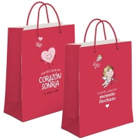 Saco de oferta Cupido 32 x 26 x 10 cm - 1 unid.