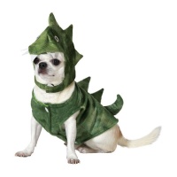 Fato de dinossauro para cão