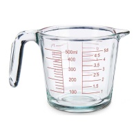 Jarro medidor de 0,5 L de vidro - Vivalto