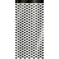 Cortina de taco metalizada 1,00 x 2,00 m