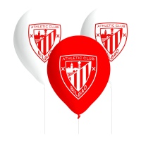 Balões de látex do Athletic de Bilbao - 8 unidades