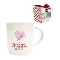 Caneca de 355 ml Fazes o meu coração sorrir