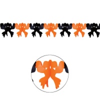 Grinalda de papel Happy Ghost