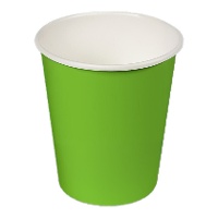 Copo de 200 ml de papelão colorido - 24 unidades