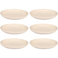 Prato de 20 cm salpicado plano - Vessia - 6 unidades