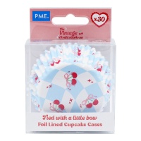 Cápsulas Vintage Cherry Cupcake - 30 unidades
