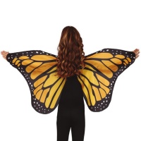 Asas de borboleta em tecido para criança 110 x 50 cm