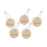 Marcadores de malha em forma de gorros - Milward - 10 unidades