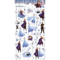 Autocolantes brilhantes Frozen II - 1 folha