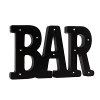 Sinal de bar com led 36 x 2 x 21 cm