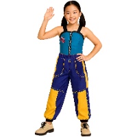 Fantasia de Cantora de K-Pop Estrela Azul para Menina - DISPONÍVEL DEZEMBRO 2025