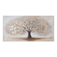 Tela de árvore do campo pintada à mão 1,20 x 0,60 m - DCasa