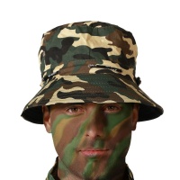 Chapéu de camuflagem militar