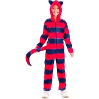 Fantasia de Gato Cheshire infantil de Alice